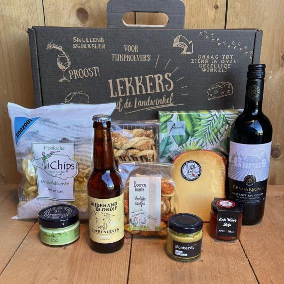 Proosten met pakket Han