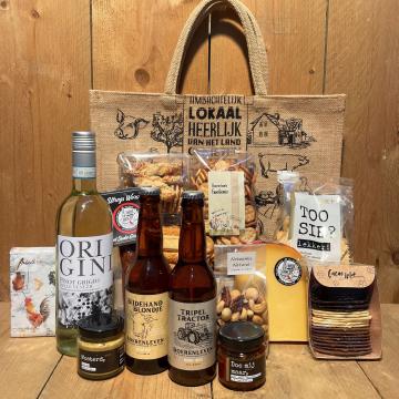 Boerderij tas XL vol met delicatessen 